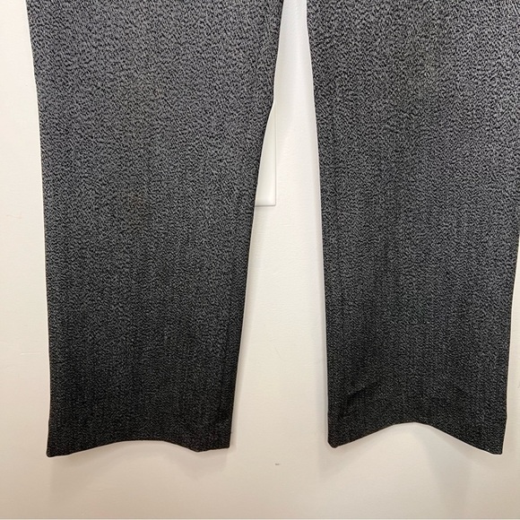 Express Grey Black Flare Leg Trouser Pants Size 8 - Picture 3 of 16